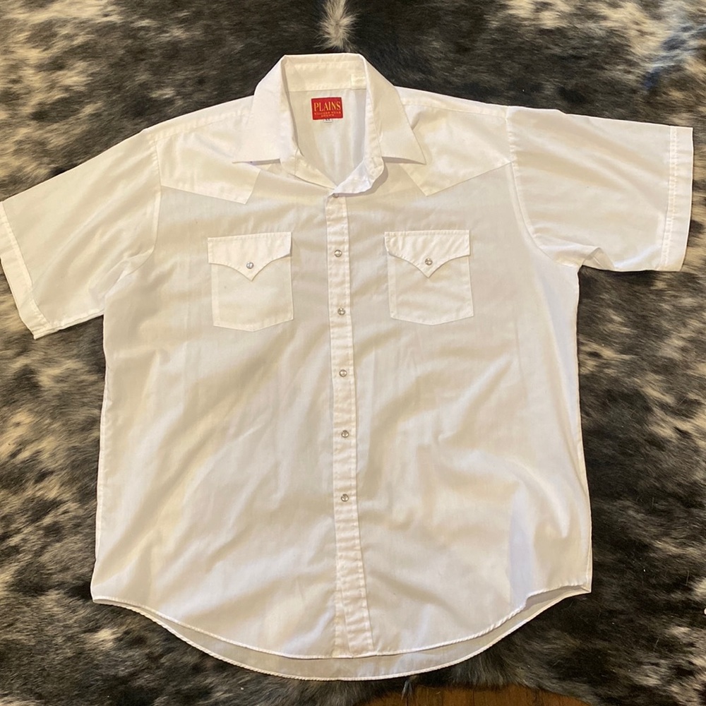 Plains Western Wear Pearl Snap Shirt